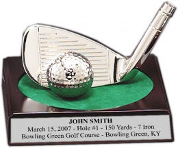 Iron & Ball Desktop Award