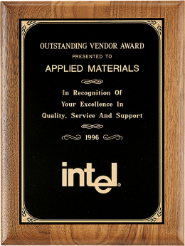 Black Brass Coventry Plaque - P2913-5