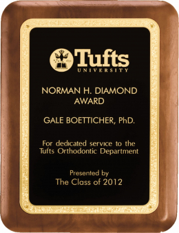 Florentine Border Walnut Plaque - P1621-5