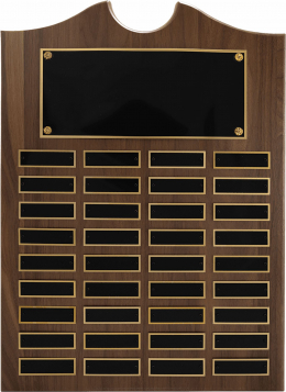 14" x 20", 36-plate Perpetual Plaque