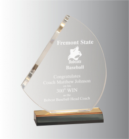 6-1/4" x 7-1/4" Sail Acrylic Award