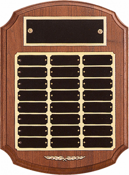 11" x 15", 24-plate Perpetual Plaque