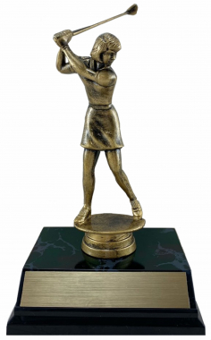 7" Female Golfer "Competitor" Trophy