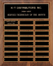 xxxTraditional Walnut Perpetual Plaque - P3304-6