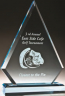 Sapphire Lucite Acrylic Award - ICP26S-BL