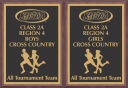 xxxKHSAA Cross Country Regional All Tournament/MVP Plaques